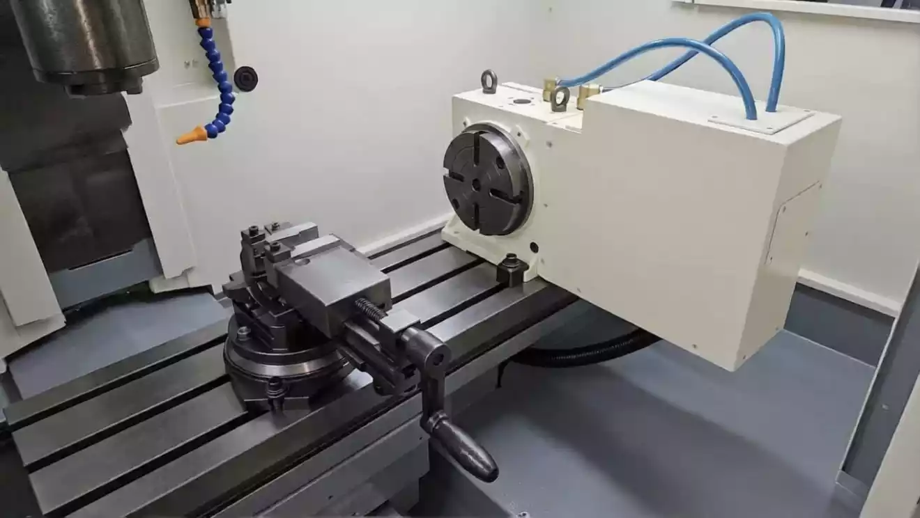 Sistema de 4to Eje para Centro de Mecanizado